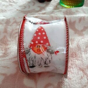 Christmas knome craft ribbon 18 geet
